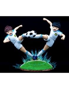 Captain Tsubasa Statue Golden Twins Tsubasa Ozora & Taro Misaki 32 cm