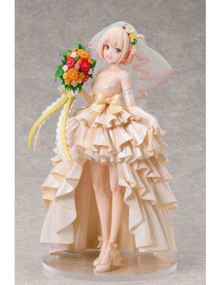 Lycoris Recoil PVC Statue 1/7 Chisato Nishikigi Wedding dress Ver. 26 cm  Aniplex