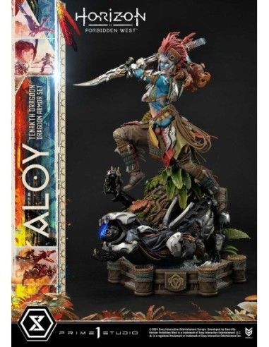 Horizon Forbidden West: Aloy Tenakth Dragoon Armor Set 1:4 Scale Statue