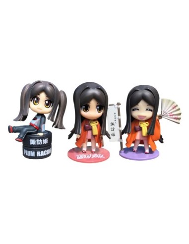 Suwahime Project Trading Figures Suwahime 14th Anniversary 7 cm Sortiment (3)  Plum