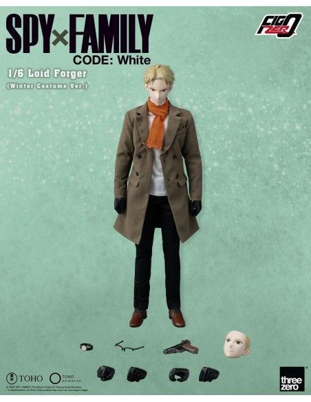 Spy x Family Code White : FigZero - Loid Forger Winter Costume Version 1:6 Scale Figure