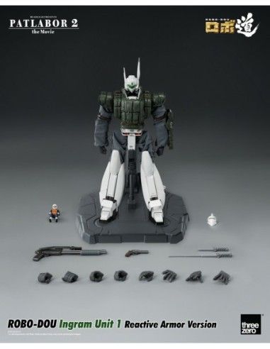 Patlabor 2: The Movie - ROBO-DOU Ingram Unit 1 Reactive Armor Version 9 inch Action Figure