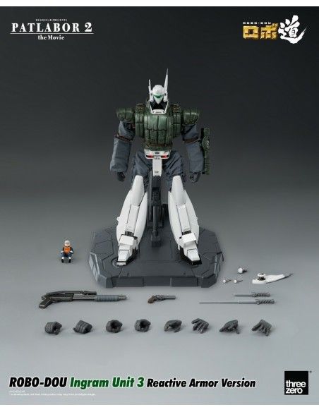 Patlabor 2: The Movie - ROBO-DOU Ingram Unit 3 Reactive Armor Version 9 inch Action Figure