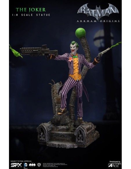 DC Comics: Arkham Origins - The Joker 1:8 Scale Statue