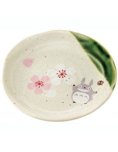 My Neighbor Totoro Mino Small Dish Totoro Sakura Small 13 cm