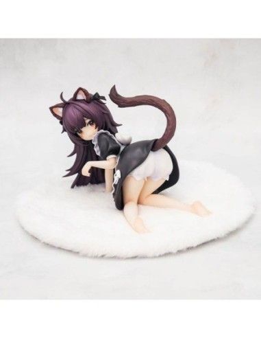 Original Character Statue 1/7 Cat Ear Maid Peng Peng 10 cm