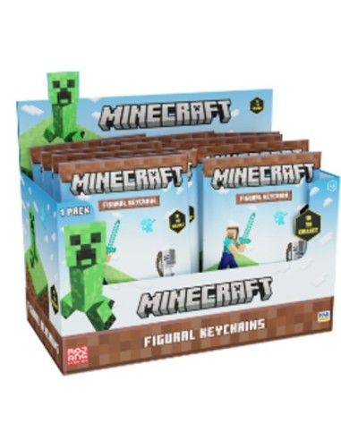 Minecraft: Figural Keychains - 24 Piece CDU