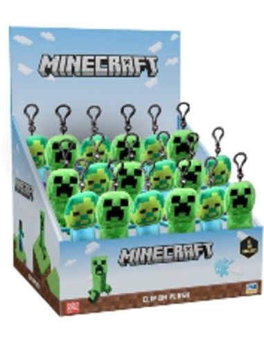 Minecraft: Plush Keychain - 18 Piece CDU