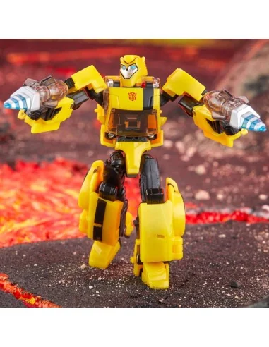 Transformers Generations Legacy United Deluxe Class Action Figure Animated Universe Bumblebee 14 cm