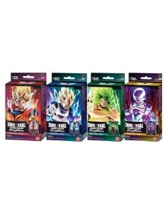 DRAGON BALL SUPER TCG Box FUSION WORLD 4X Starter Deck FB01 FB02 FB03 FB04