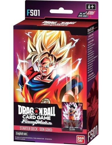 Dragon Ball Super Fusion Starter Deck Goku FS01 ENG 1 Mazzo