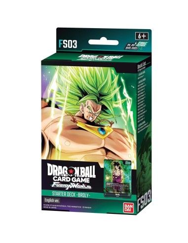 Dragon Ball Super Fusion Starter Deck Broly FS03 ENG 1 Mazzo