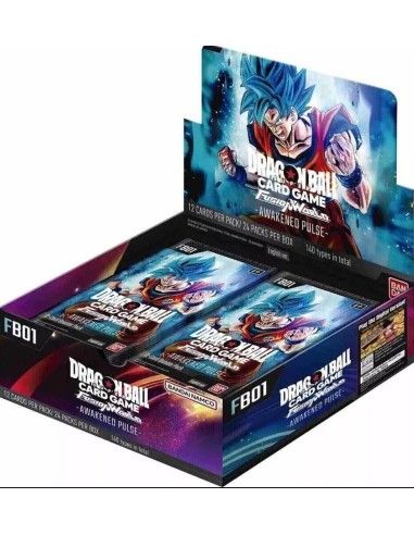 Dragon Ball Super Card Fusion FB01 ENG Box 24 Buste