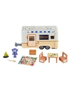 Bluey Action Figure with Vehicle Bluey Caravan