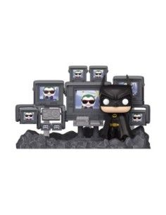 Batman 85th Anniversary POP Moments Deluxe Vinyl Figures Batman in Batcave 9 cm  Funko