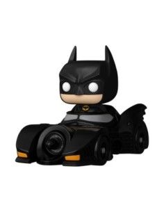 Batman 85th Anniversary POP! Rides Deluxe Vinyl Batman w/Batmobi 9 cm