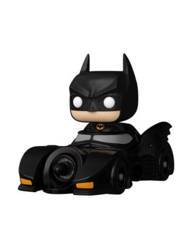 Batman 85th Anniversary POP! Rides Deluxe Vinyl Batman w/Batmobi 9 cm