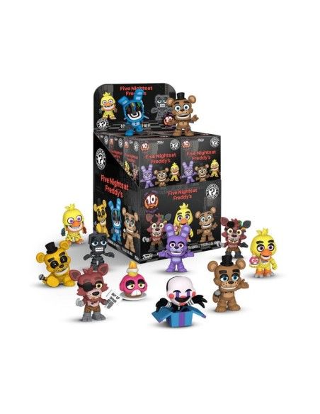 Five Night's at Freddy Mini Figures FNAF (10y Anniversary) 5 cm Display (12)