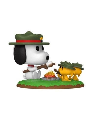 Peanuts POP! Deluxe Vinyl Figure Snoopy w/WS(Camping) 9 cm