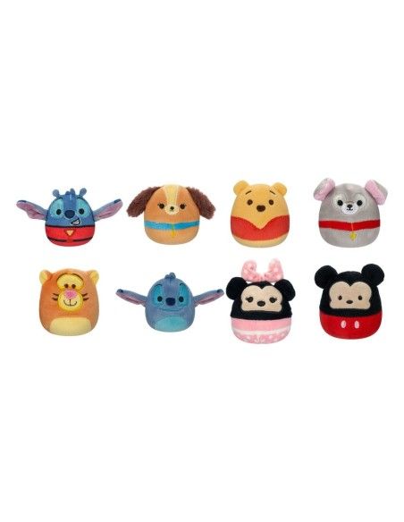 Disney Squishmallows Plush Figures 5 cm Assortment (8)  Jazwares