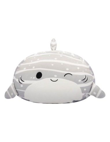 Squishmallows Plush Figure Grey Striped Whale Shark Sachie 30 cm