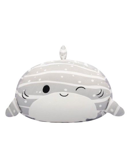 Squishmallows Plush Figure Grey Striped Whale Shark Sachie 30 cm  Jazwares