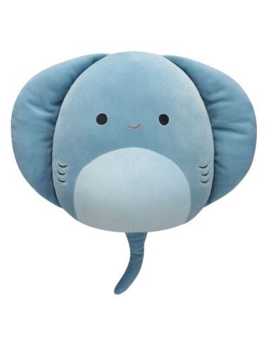 Squishmallows Plush Figure Muted Blue Polkadot Oval Stingray 30 cm