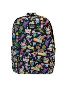 Nickelodeon by Loungefly Backpack Retro AOP