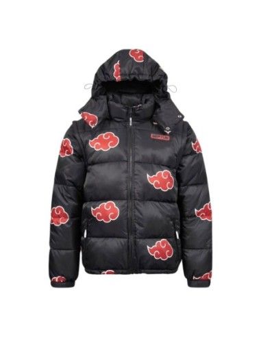 Naruto Puffer Jacket Akatsuki Red  Neptun