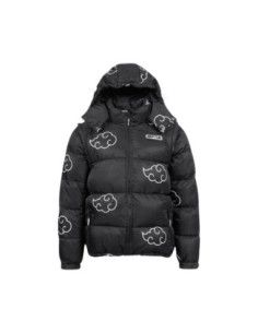 Naruto Puffer Jacket Akatsuki White