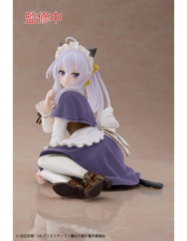 Wandering Witch: The Journey of Elaina PVC Statue Elaina Cat Maid Ver. Renewal Edition 18 cm  Taito Prize