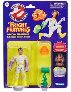 The Real Ghostbusters Kenner Winston Zeddemore & Scream Roller Ghost