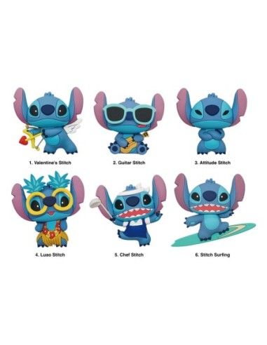 Lilo & Stitch Magnets Series 2 Display (12)