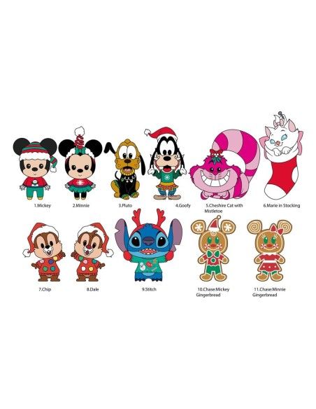 Disney PVC Bag Clips Series 59 Display (24)