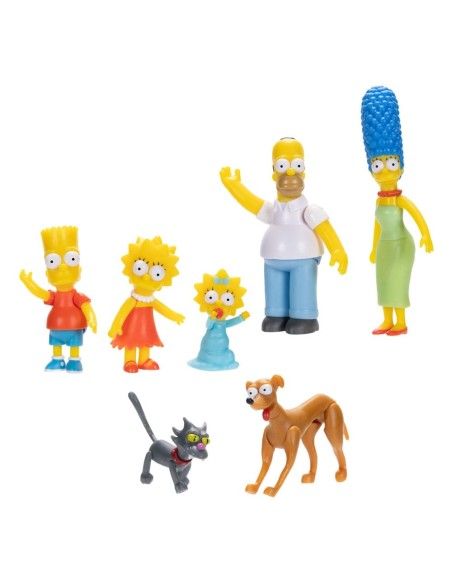 Simpsons Mini Figure 7-Pack  JAKKS PACIFIC