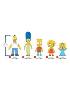 Simpsons Plush Figures 15 cm Assortment (5)