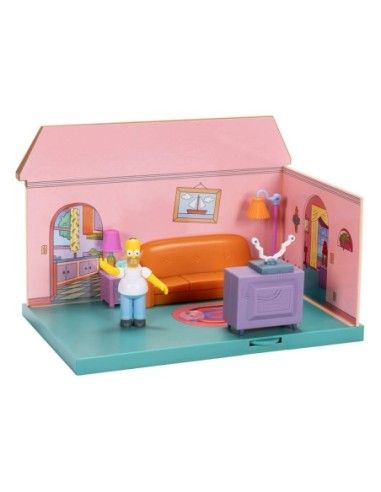 Simpsons Mini Figure Playset Living Room