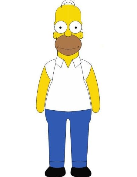 Simpsons Plush Figure Homer 33 cm