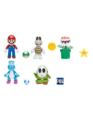 World of Nintendo Mini Figure Super Mario Wave 40 10 cm Assortment (5)