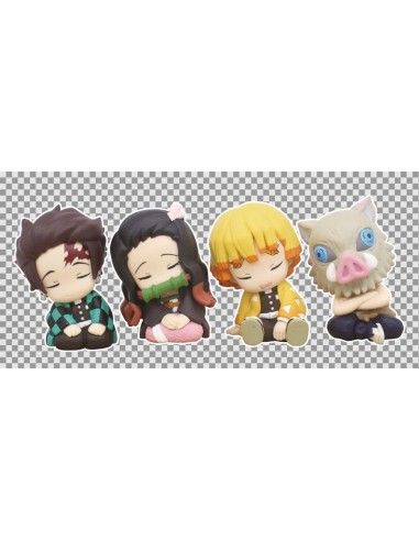 Demon Slayer: Kimetsu no Yaiba Twinchees Mini Figures Lil´Sleepers 5 cm Display (24)