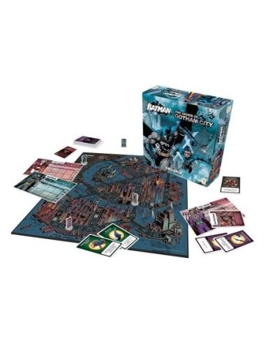 DC Comics Board Game Batman The Savior of Gotham City *English Version*  Topi Games