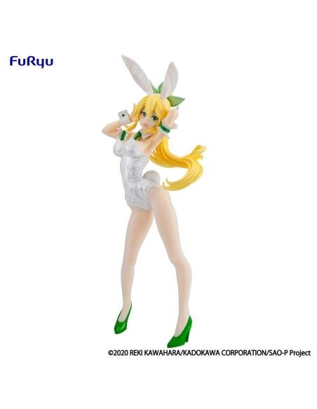 Sword Art Online BiCute Bunnies PVC Statue Leafa White Pearl Color Ver. 26 cm