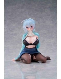 Original Illustration Statue 1/6 Snow Woman Yukino Mifuyu Sitting Yukino 23 cm  Pure