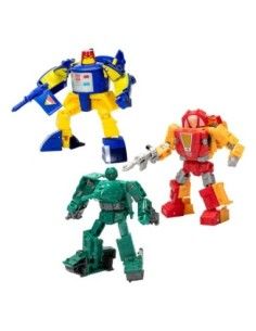 Transformers Legacy United Deluxe Class Action Figure 3-Pack Go-Bot Guardians 14 cm  Hasbro