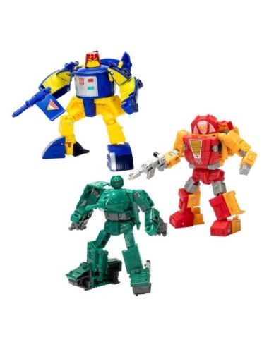 Transformers Legacy United Deluxe Class Action Figure 3-Pack Go-Bot Guardians 14 cm