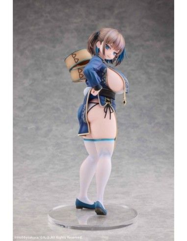 Original Illustration PVC Statue 1/7 Manjuu Musume Tsumugu Illustrated by Ranfu 25 cm  Hobby Sakura