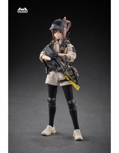 Pocket Art Action Action Figure 1/12 PA006 Reizei Hiyo the Security 15 cm