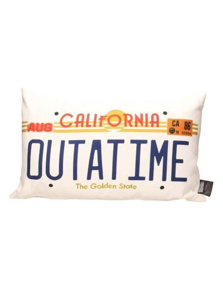 Back To The Future Pillow Out a Time 50 x 30 cm