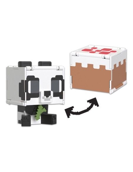 Minecraft Flippin Action Figure Panda & Cake  Mattel