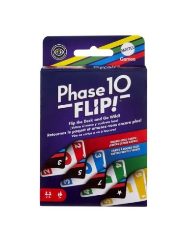 Phase 10 Flip! Card Game  Mattel
